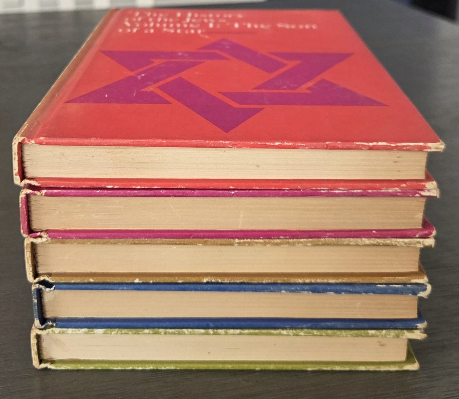 Vintage 1965 „History Of The Jews“ Poul Borchsenius Vols 1-5 1st Edition/Print