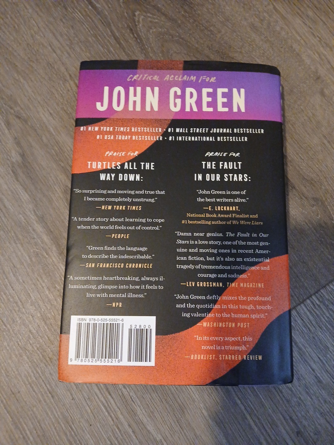 Anthropocene Reviewed (Signed Edition) John Green Hardcover book