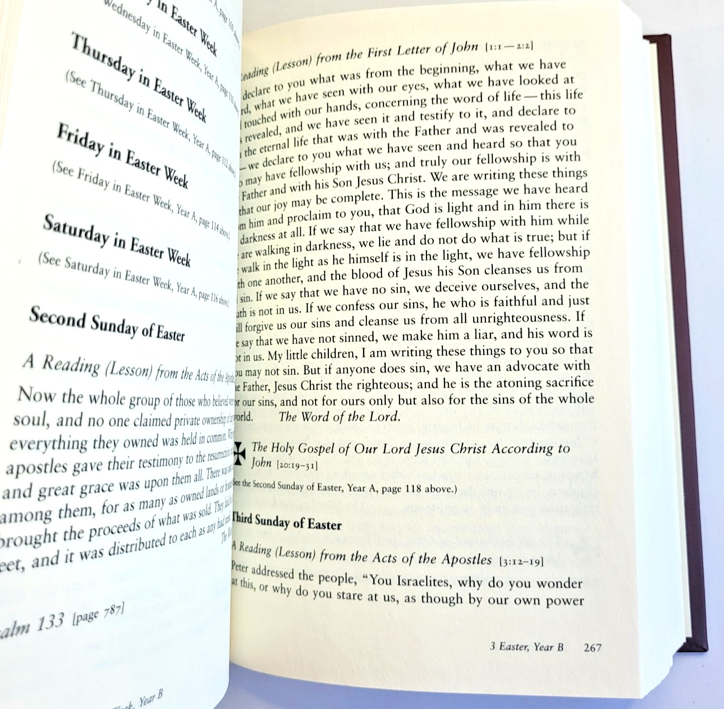 2007 Revised Common Lectionary Episcopal Edition Hardcover Church Publishing