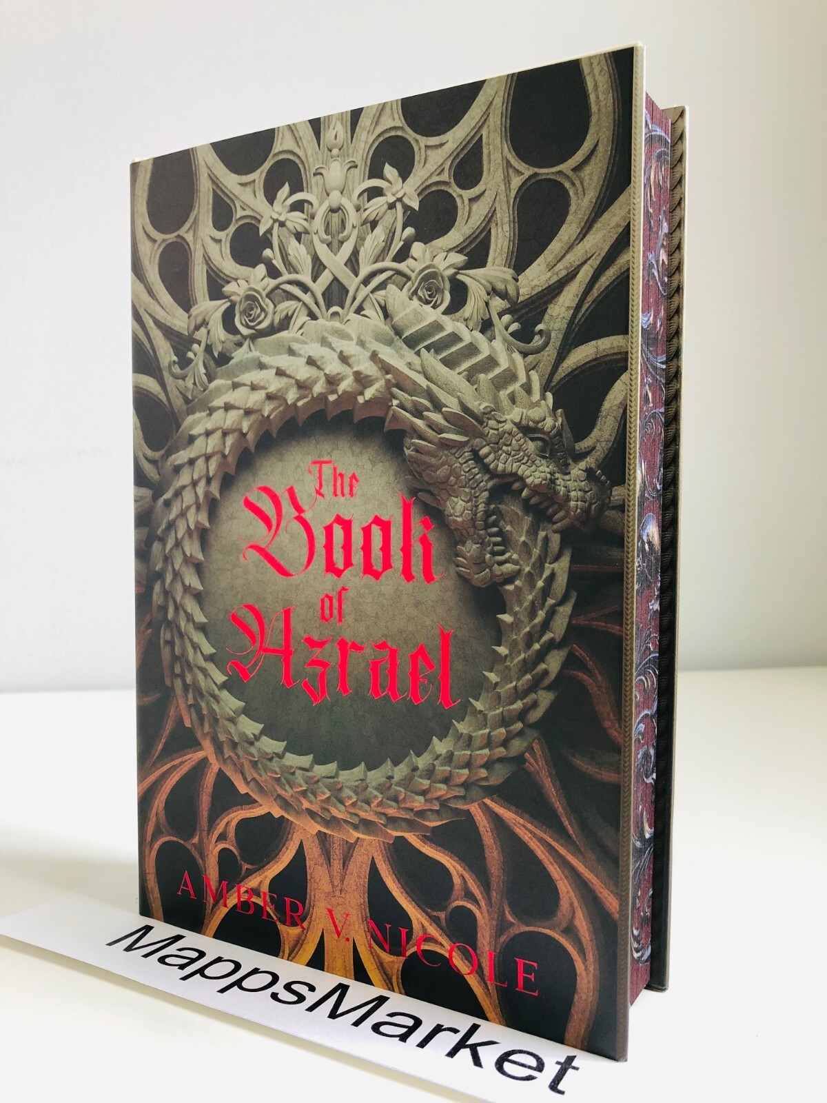 SIGNED IN PERSON The Book of Azrael by Amber V. Nicole BOOKISH Gods & Monsters 1