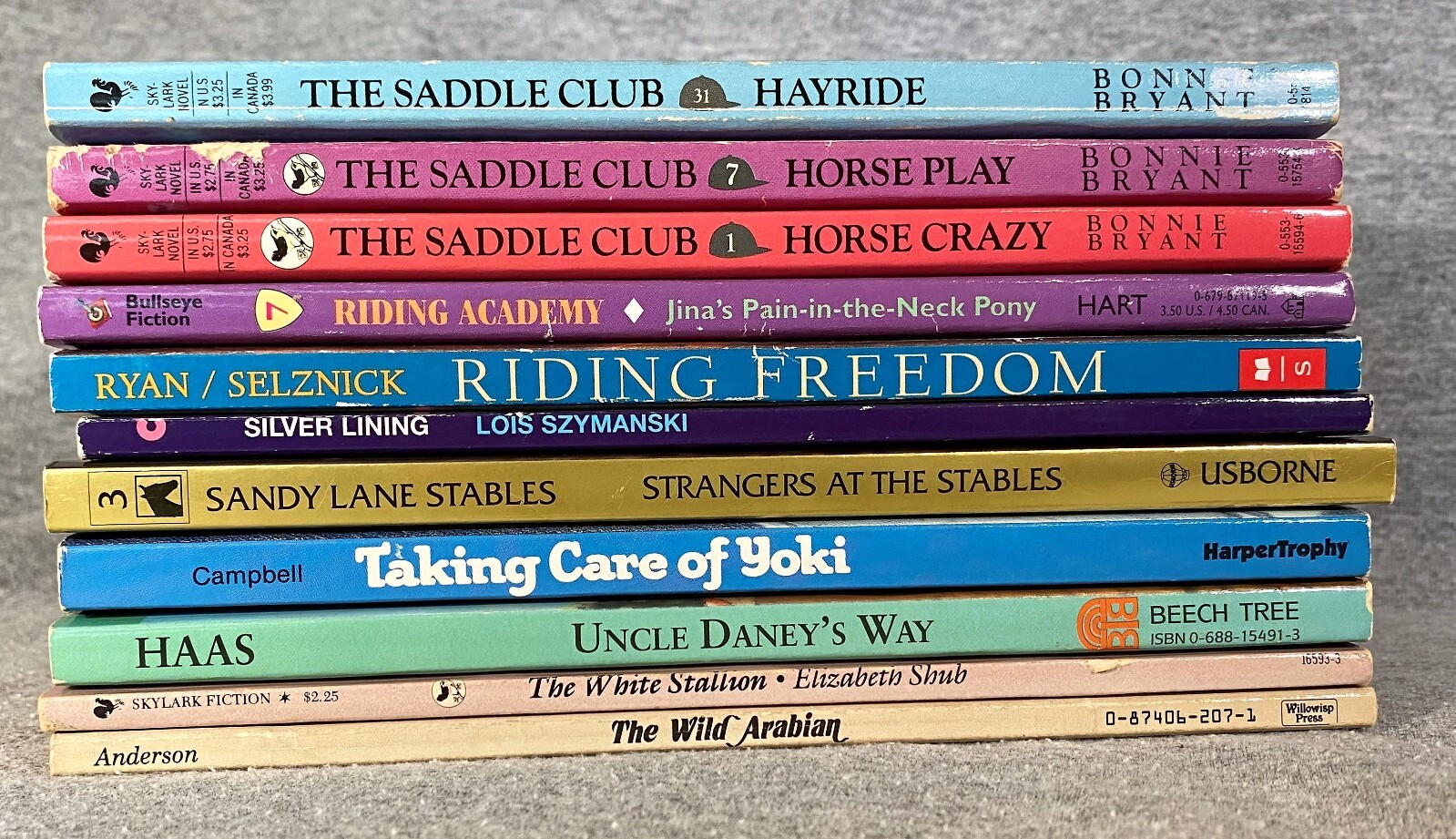 Horse Equestrian Books 29 in Lot 5HC & 24PB Chapter Picture Riding Veterinarian