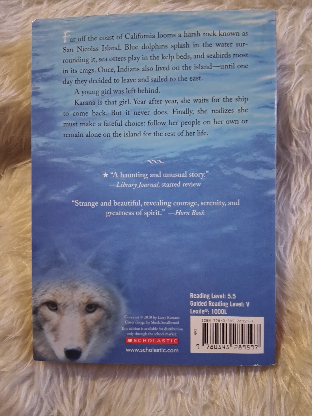 -Island Of The Blue Dolphins-By Scott O’Dell-50th Anniversary Edition-