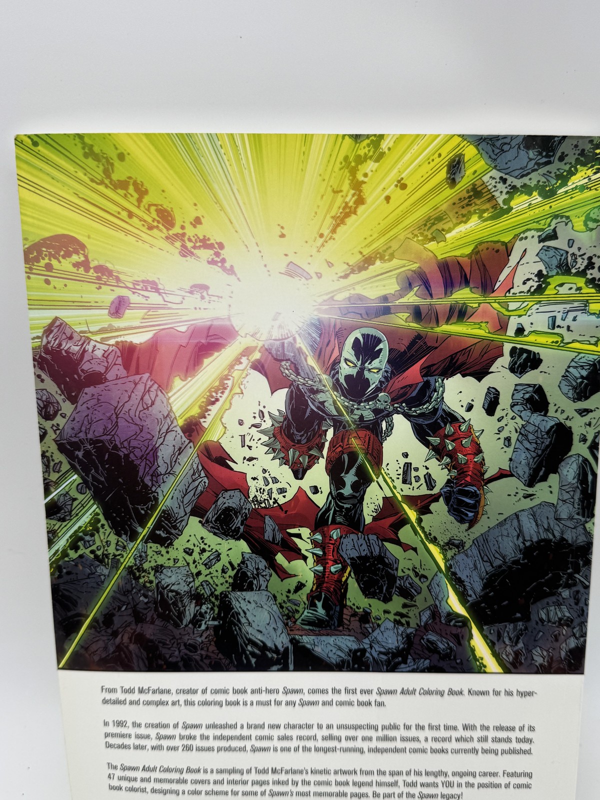 Spawn Adult Coloring Book by Todd McFarlane Image Comics 2016 *READ*