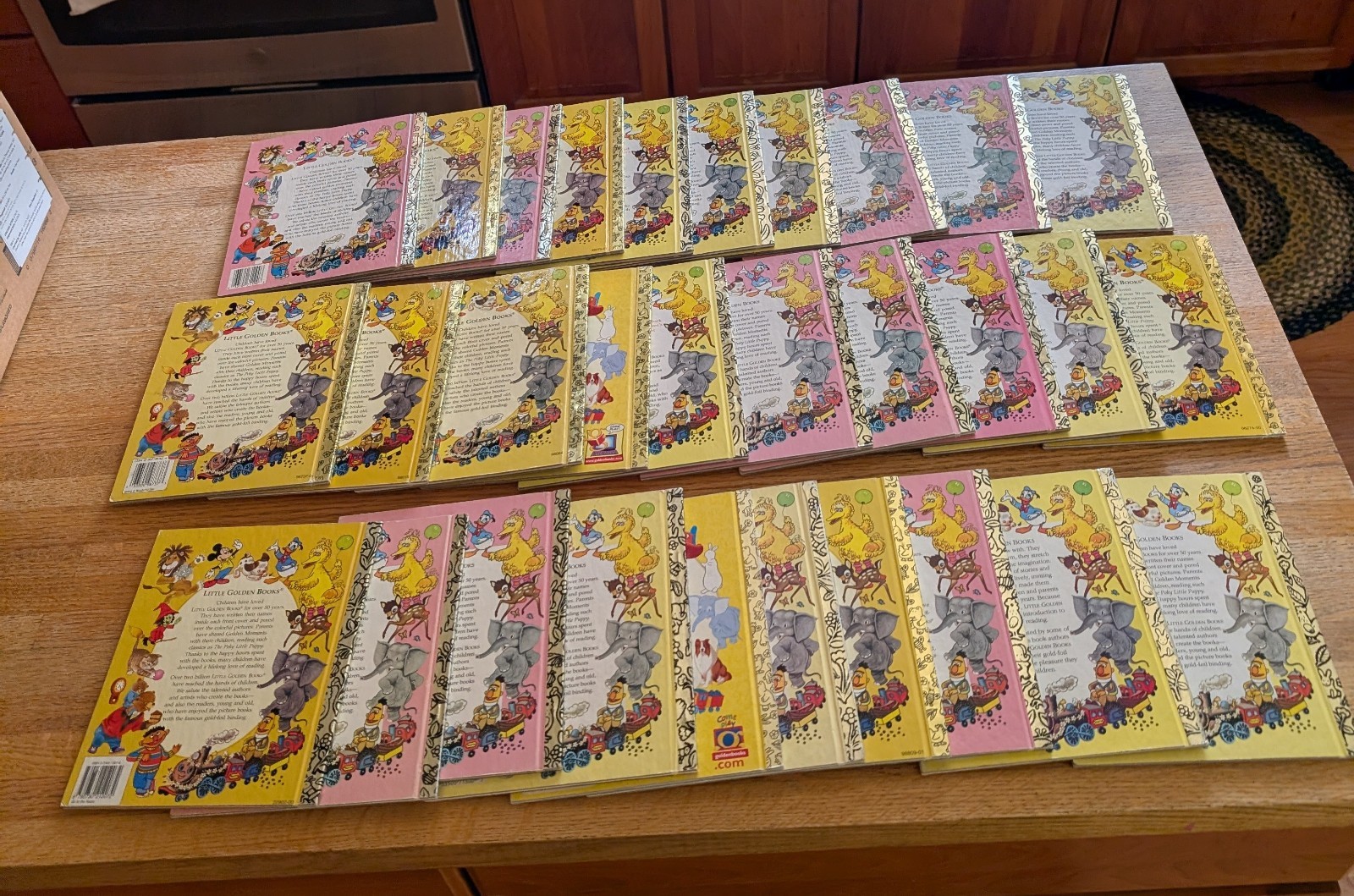 Lot of 30 Little Golden Books – 1990’s