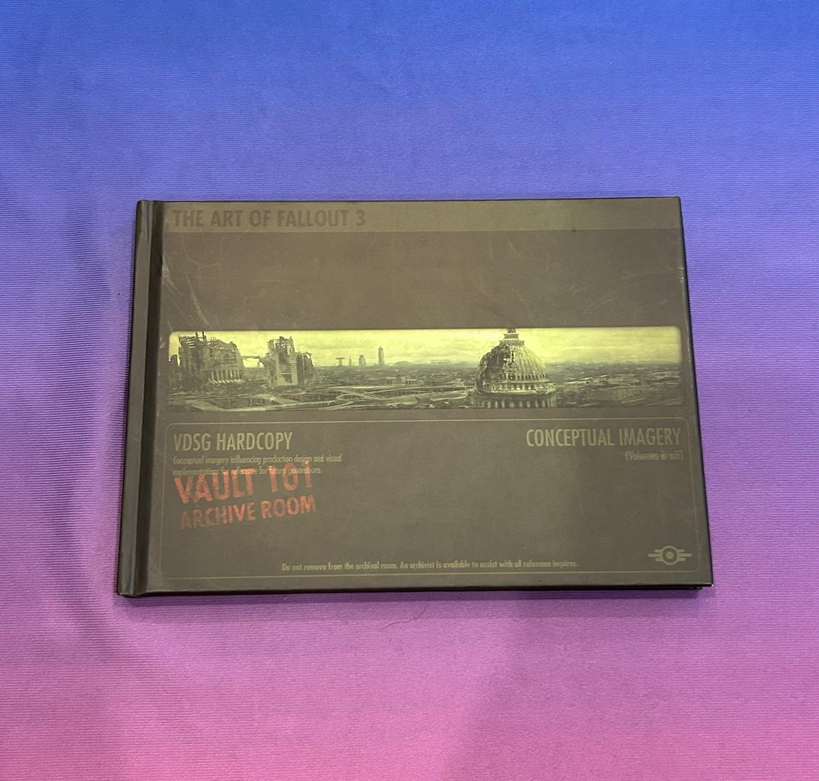 The Art of Fallout 3 Hardcover Concept Art Book Collector’s Edition 2008