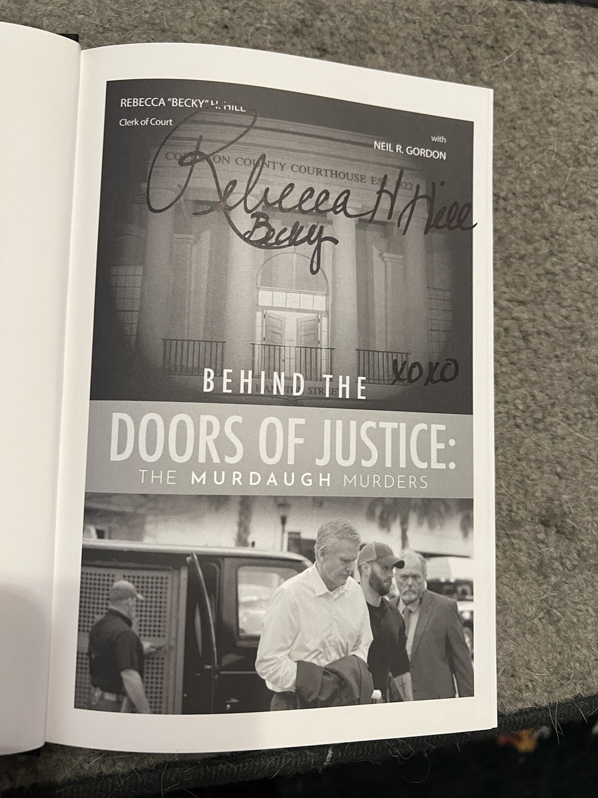 Behind the Doors of Justice: The Murdaugh Murders Signed By Becky Hill