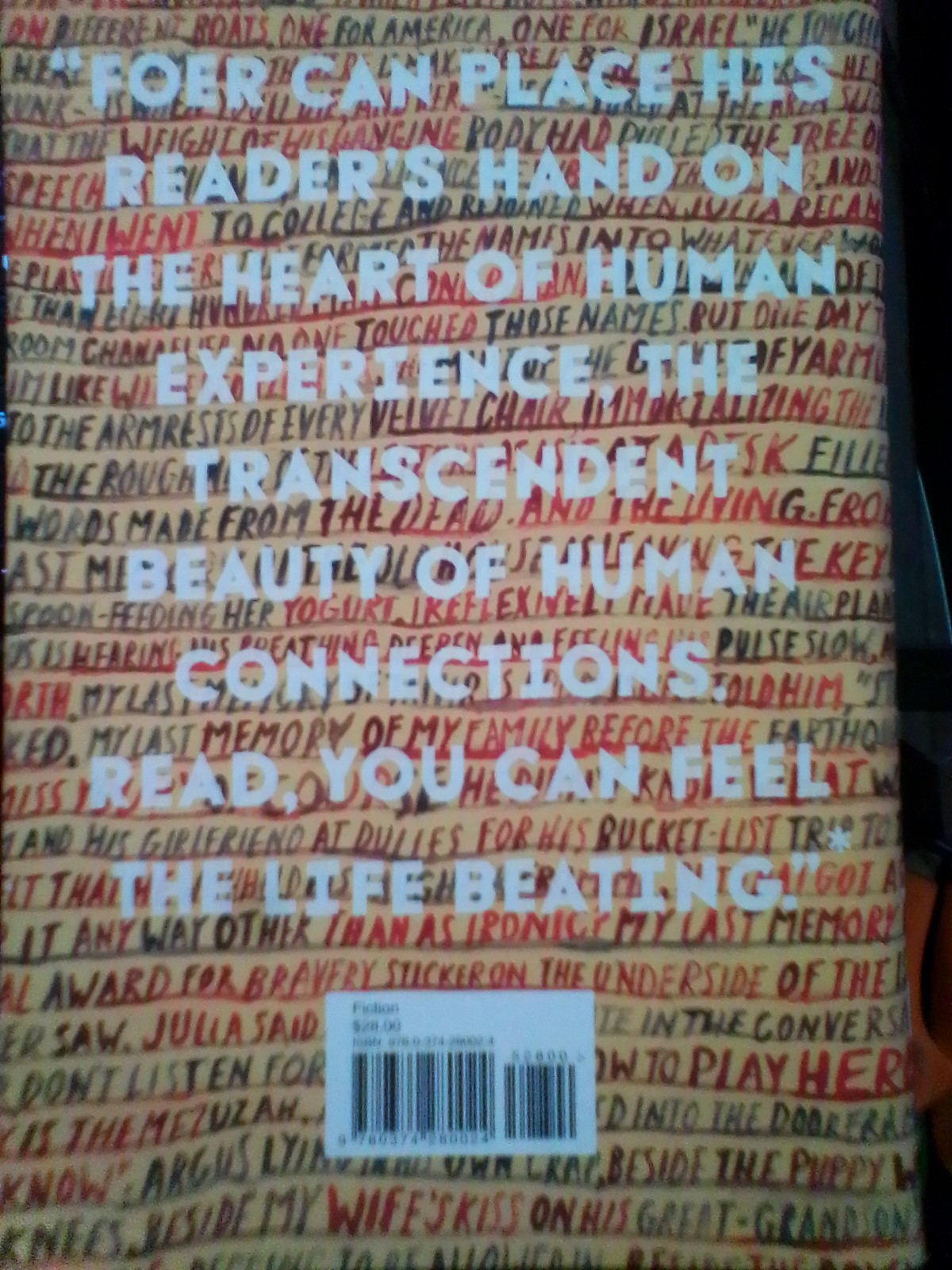 Here I Am, Foer, Jonathan Safran, Farrar Straus and Giroux FIRST EDITION LIKE NW