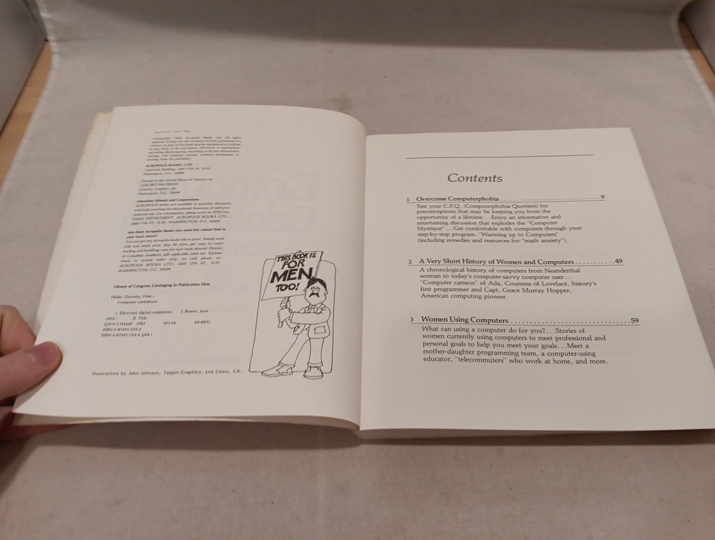 Computer Confidence A Woman’s Guide by Dorothy Heller And June Bower 1983