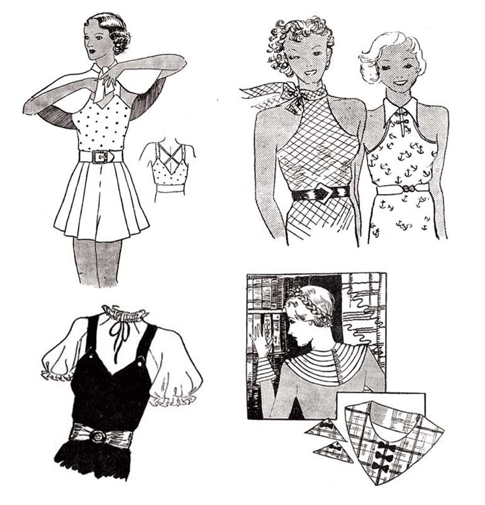 1937 Pattern Making Book (Draft Block Sewing Fashion)