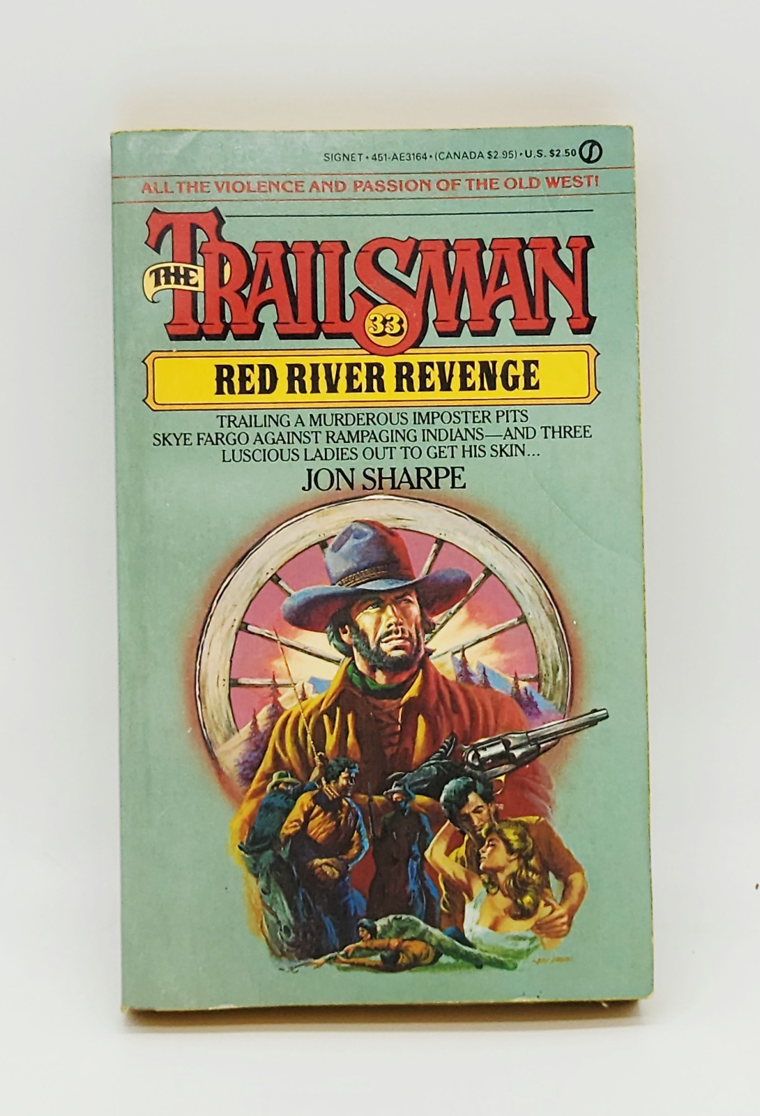 Jon Sharpe lot of 13 different Western paperback books from The Trailsman Series
