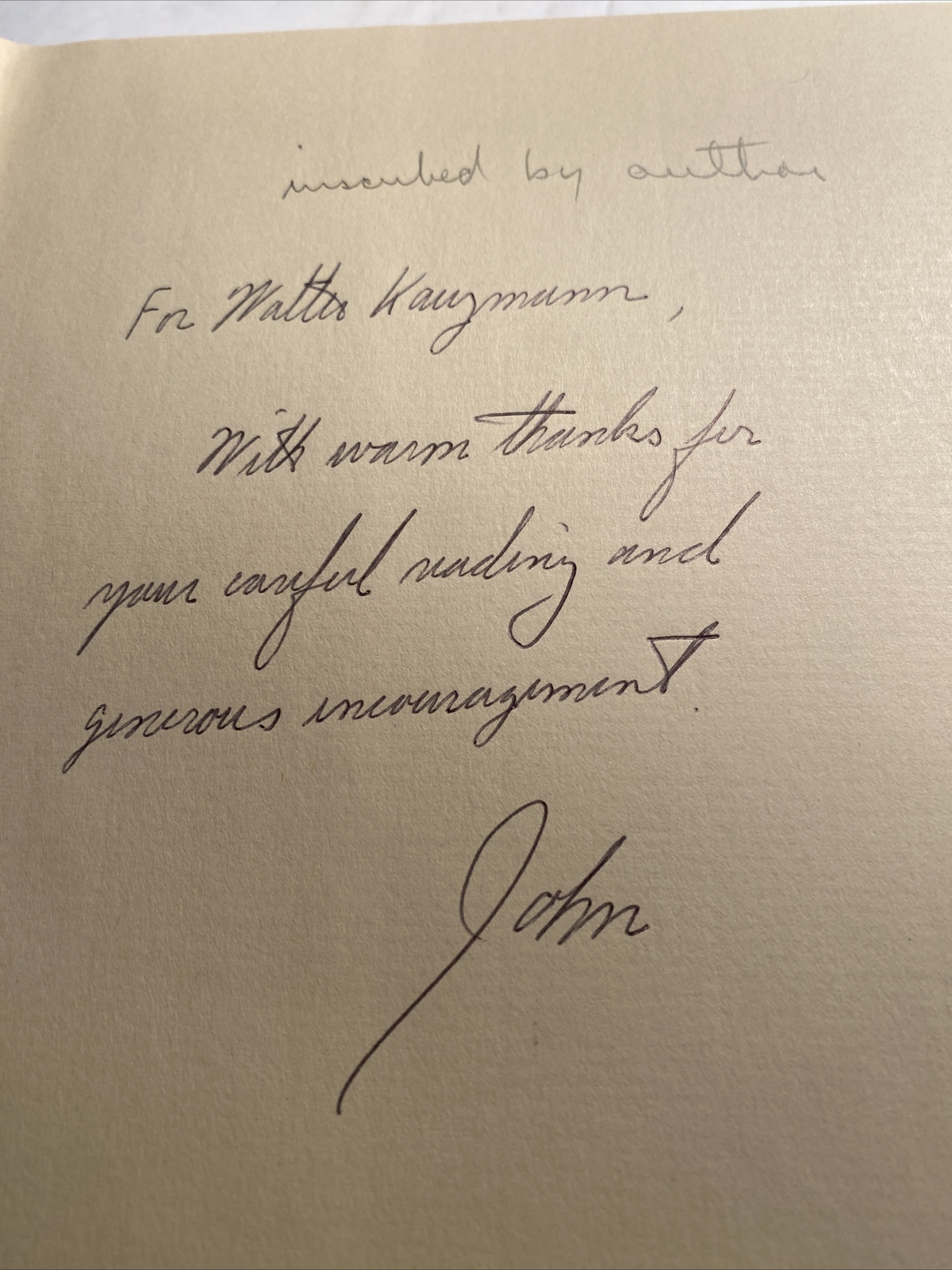 Physical chemistry from Ostwald to Pauling Signed By The Author abk