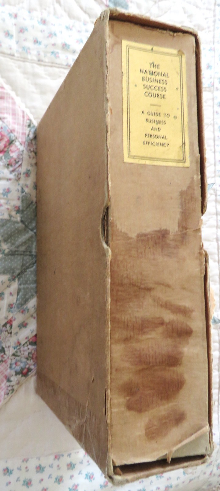 Vintage 1935 National Business Success Course~Guide 2 Personal Efficiency 22 Vol