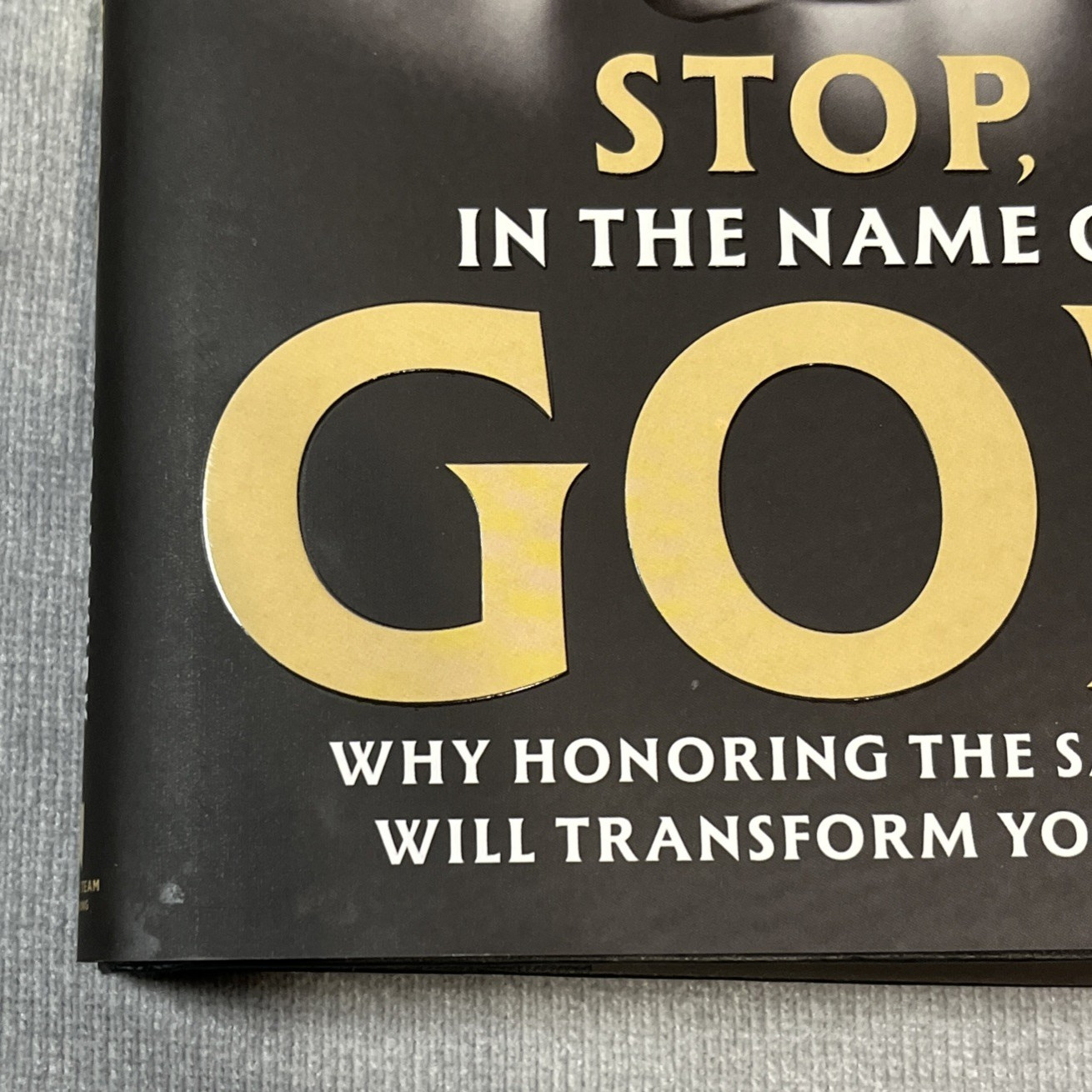 Stop In the Name of God by Charlie Kirk HC DJ 1st Edition 2nd Printing 2025