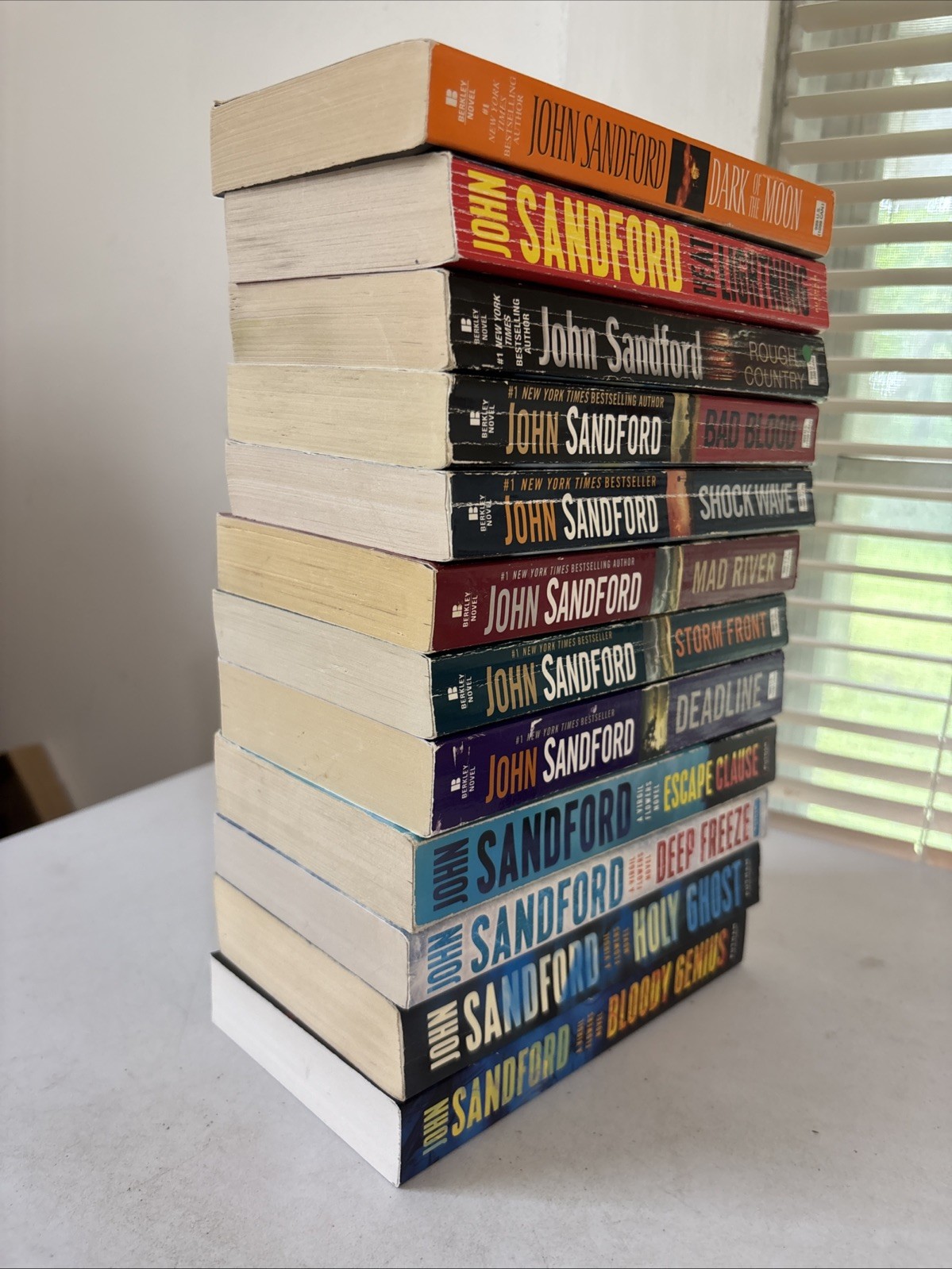Complete Virgil Flowers Series by John Sandford – Paperback – Free Shipping