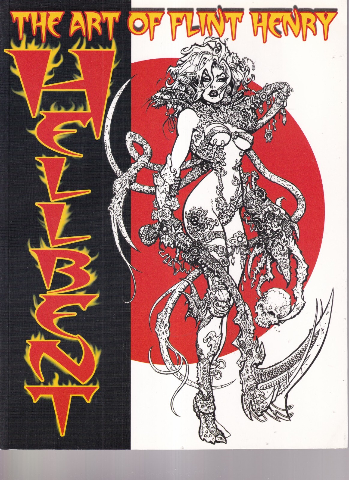 HELLBENT: THE ART OF FLINT HENRY (2005 Softbound){Ii3}