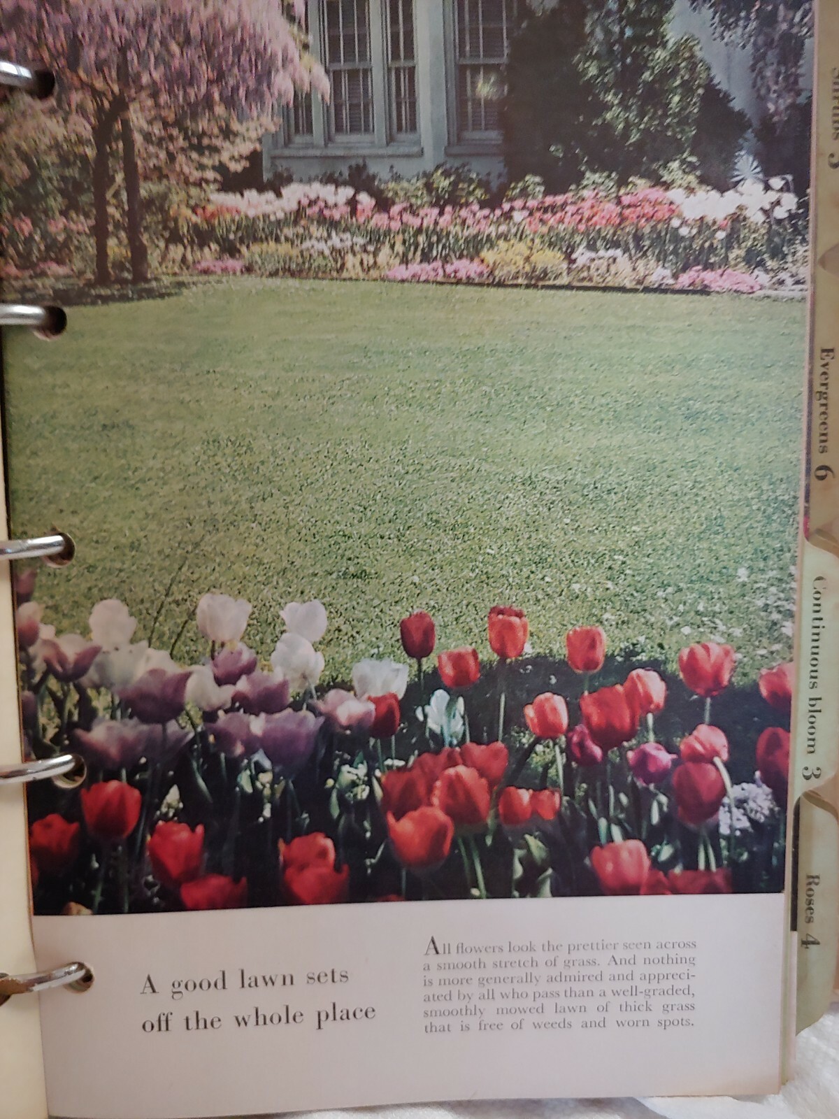 1951 Better Homes and Gardens GARDEN BOOK Meredith Pub. 480 Pages HB Ring binder