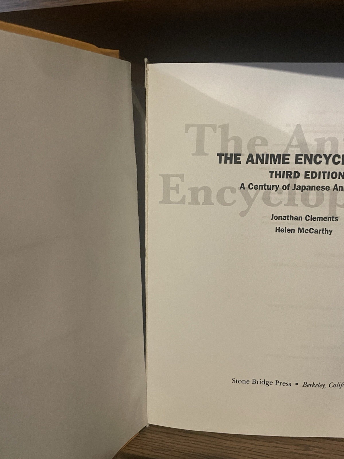 Anime Encyclopedia 3rd Revised Edition : A Century of Japanese Animation USED