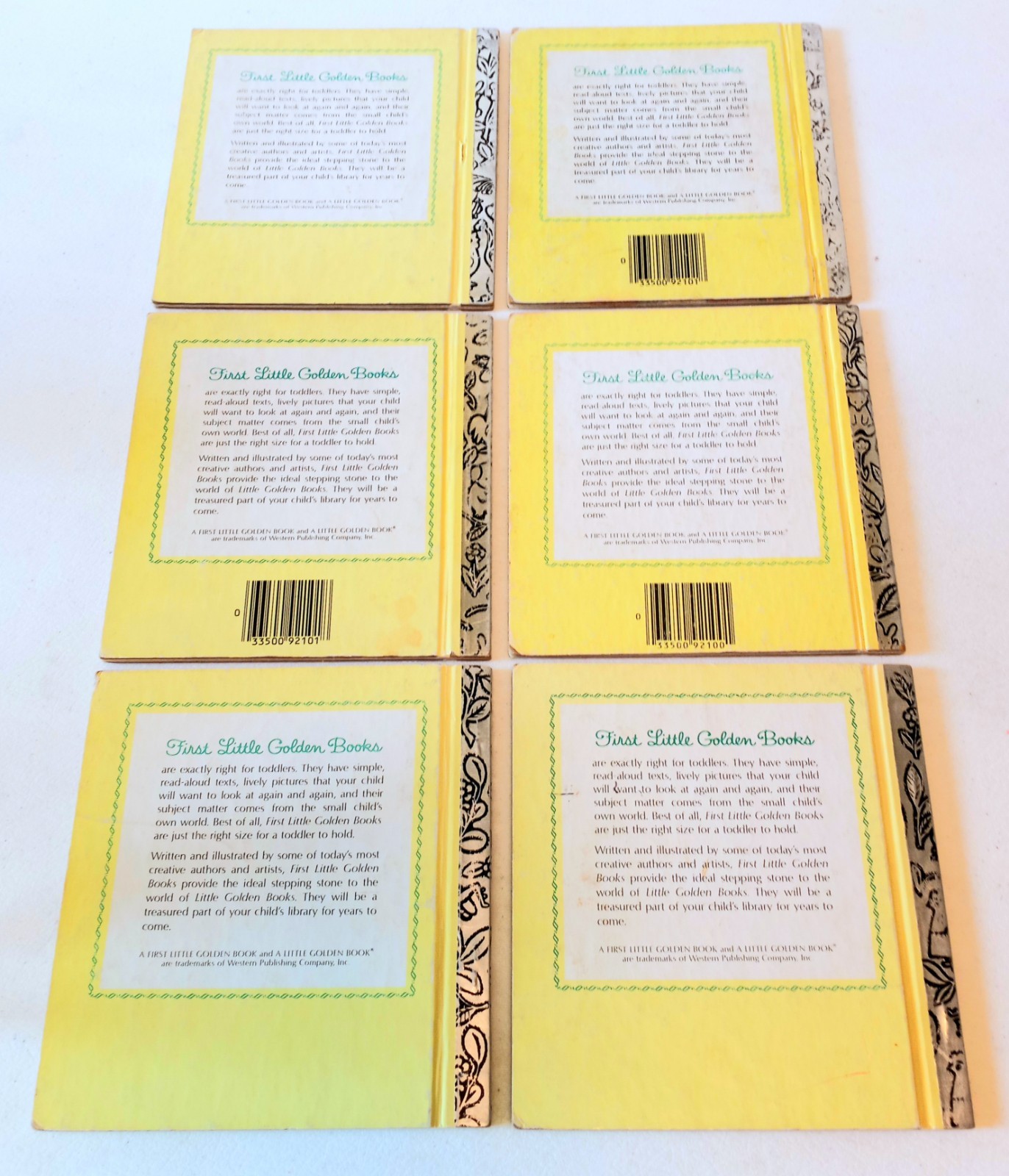 Lot of 15 VINTAGE 80s My First Little Golden Books Teacher Library Pediatrics