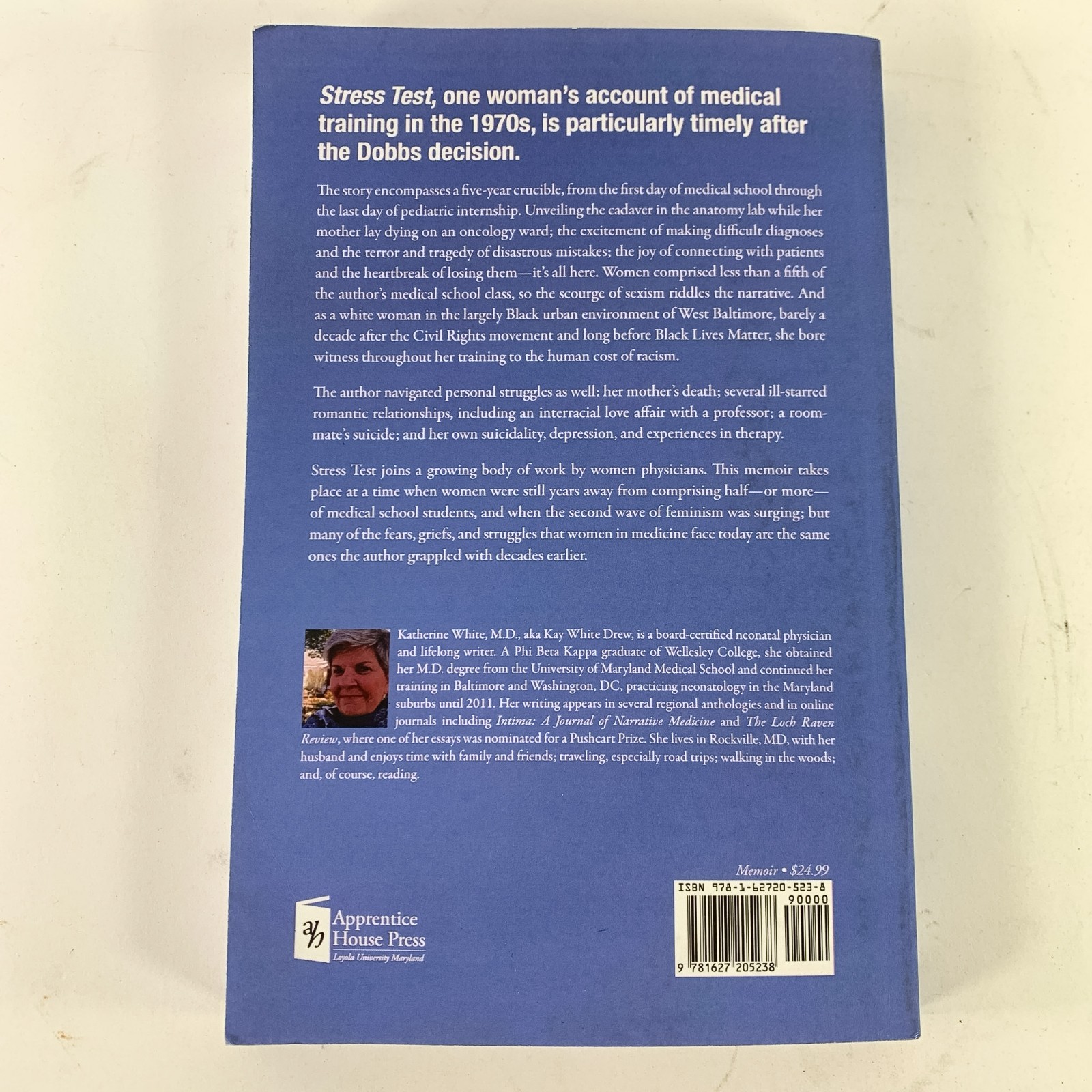 Stress Test: A Memoir – Paperback, by White Drew Kay, PB, 2024, Good,