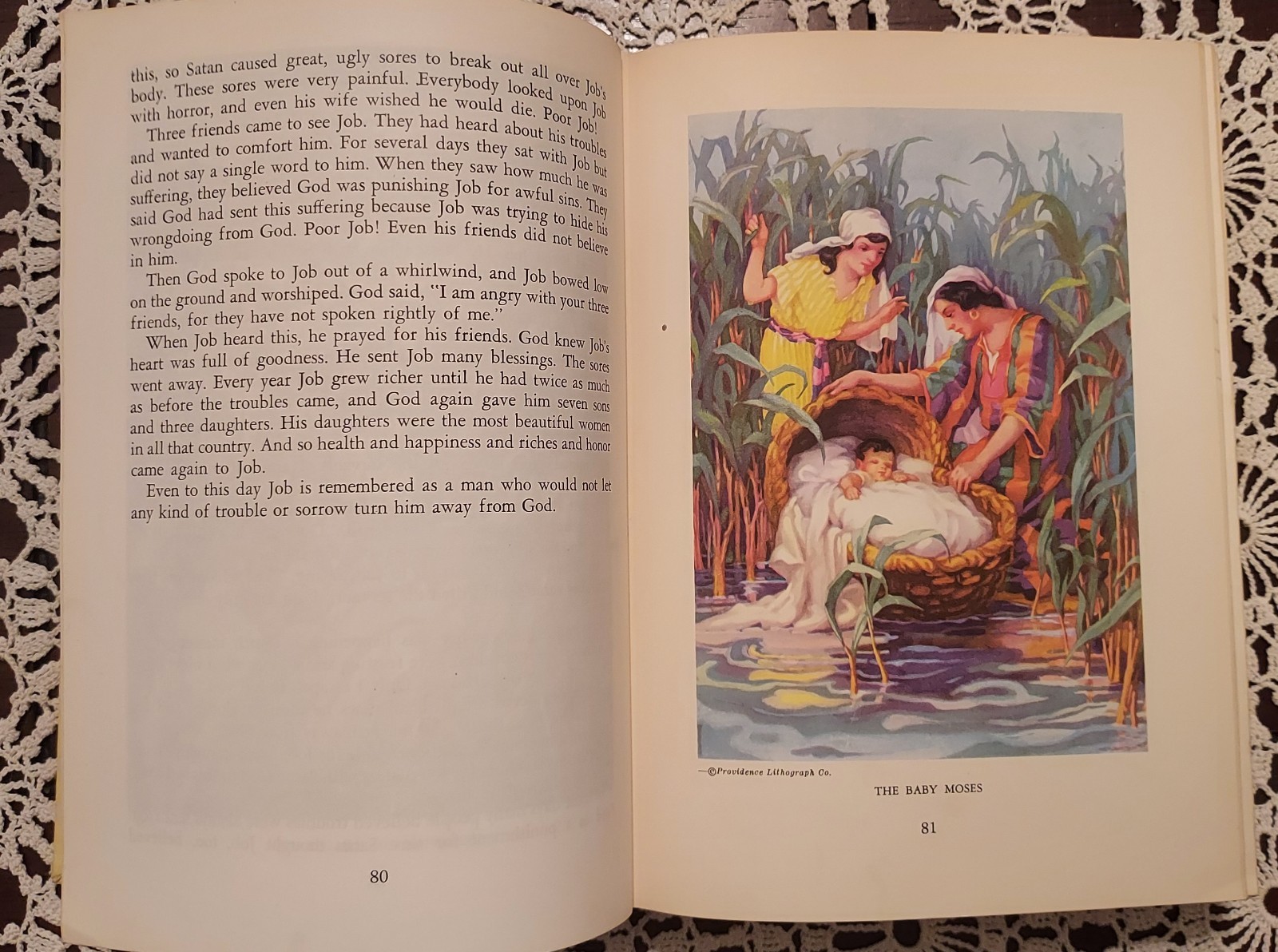 Vintage 1955 Egermeier’s Illustrated Bible Story Book Hardcover Christian