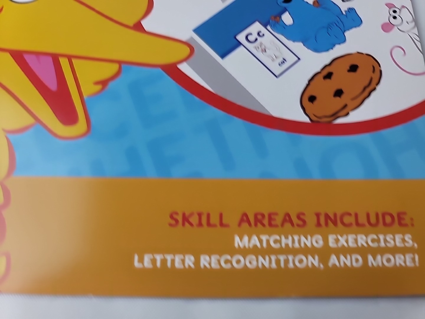 Sesame Street Activity Book Letter Sounds Workbook Educational New