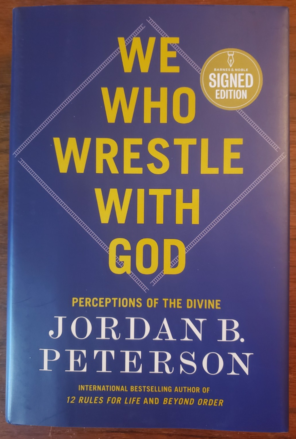 Jordan B. Peterson Signed „We Who Wrestle With God“ HC 1st/1st Book Autographed