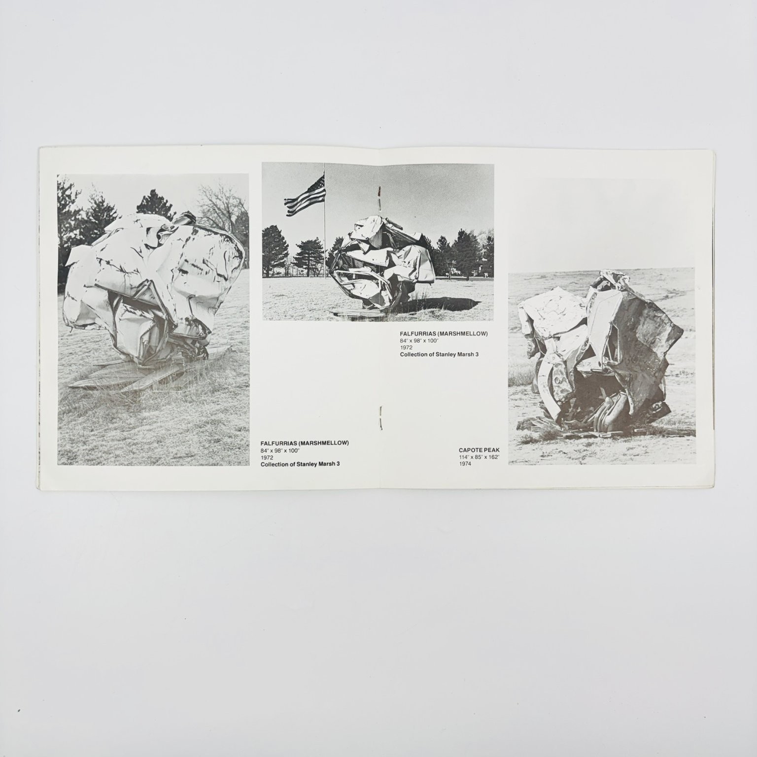 John Chamberlain Sculpture Art Catalogue 1970s Artist Book Trade Paperback