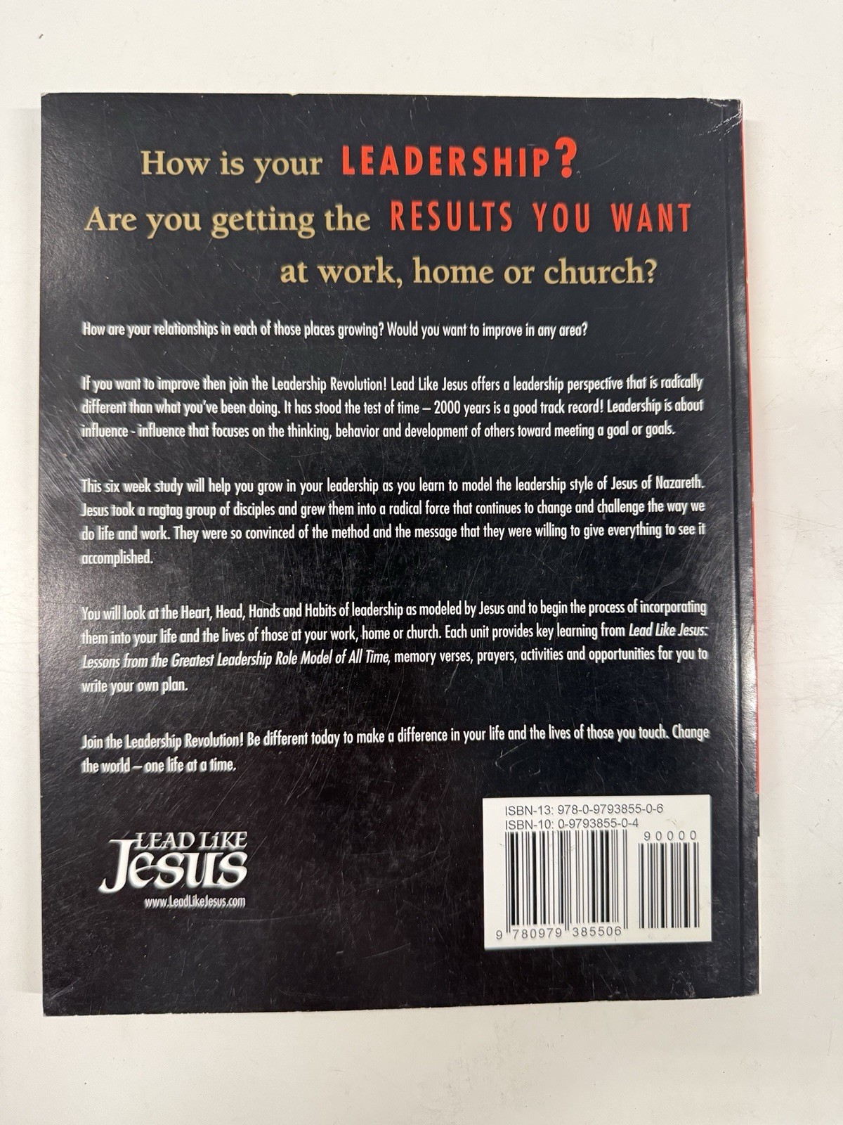 Lead Like Jesus Study Guide Ken Blanchard & Phil Hodges 2007 Paperback
