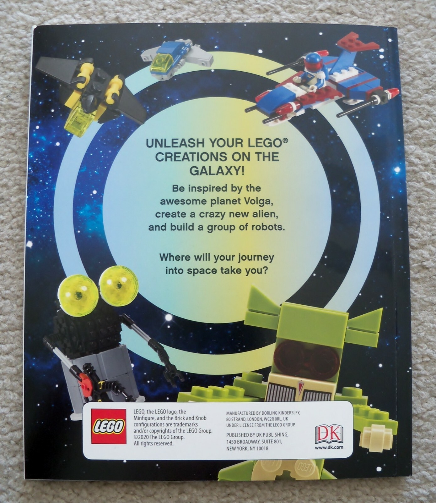 LEGO DK – Space – Little Book of LEGO Ideas – New (80 pages, Softcover)