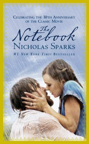 The Notebook – paperback, Nicholas Sparks, 1455582875