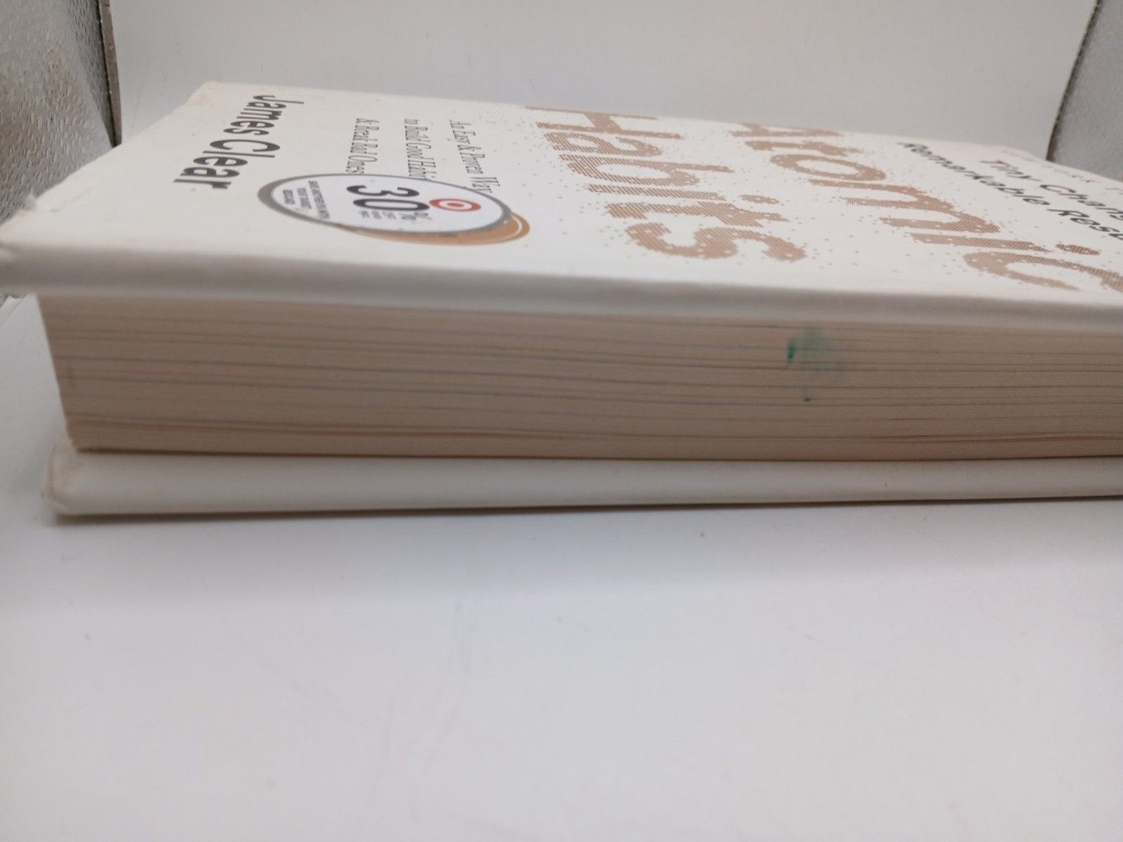 Atomic Habits A Simple Way to Build Good Habits Hardcover Book James Clear 2018