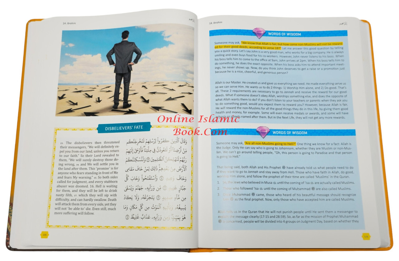 The Clear Quran Tafsir for Kids Surahs 10-28 By Dr Mustafa Khattab (Hardcover)