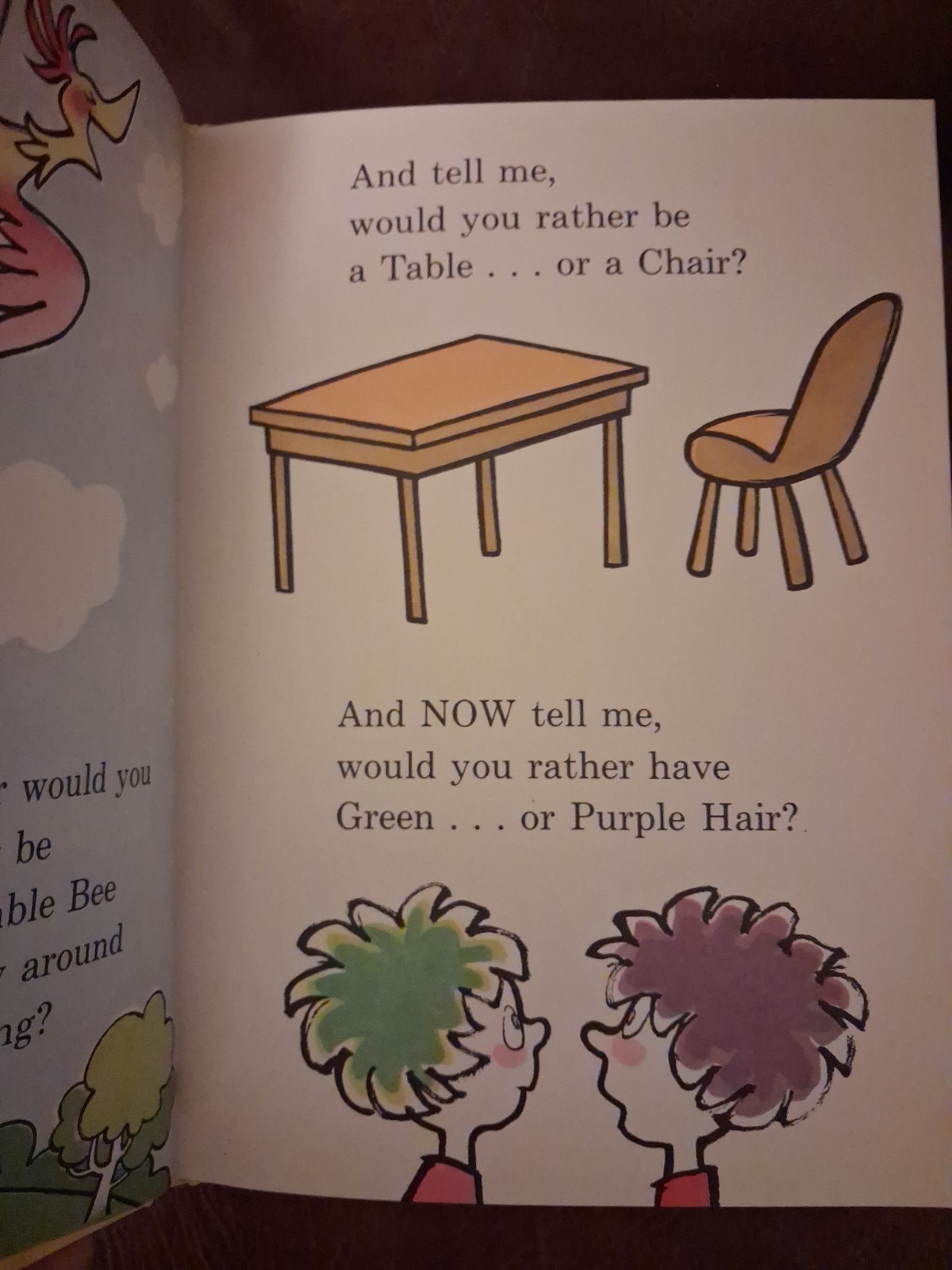 Would you rather be a Bullfrog? by Theo. LeSieg Dr Seuss HC 1976 New Unread Copy