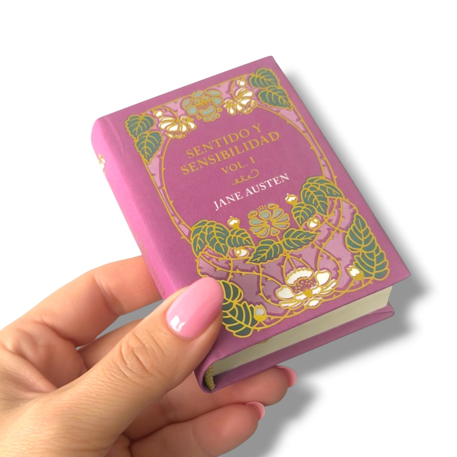 Sentido y Sensibilidad 2-Vol Set gold foil stamping mini book 920pg w/ slipcase