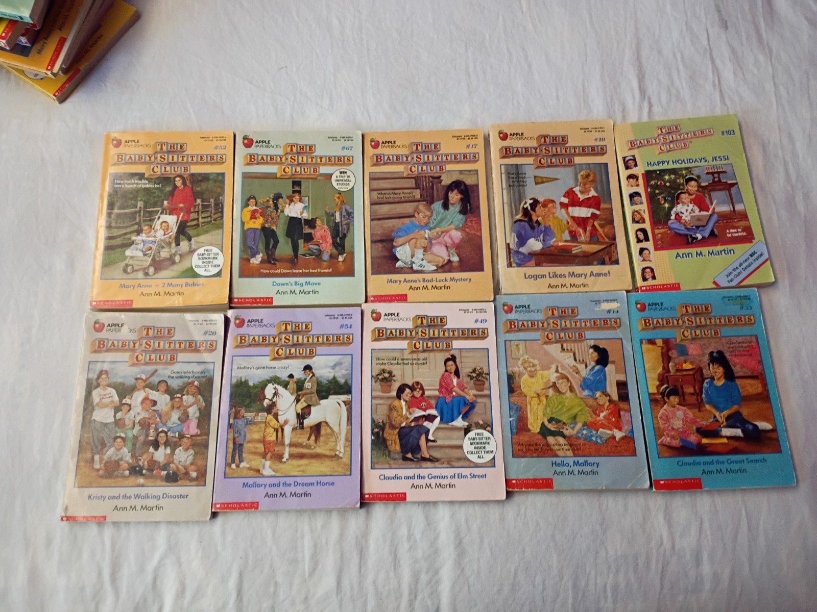 The Baby-Sitters Club Big Lot of 38 Vintage 1990’s Paperback Books Scholastic