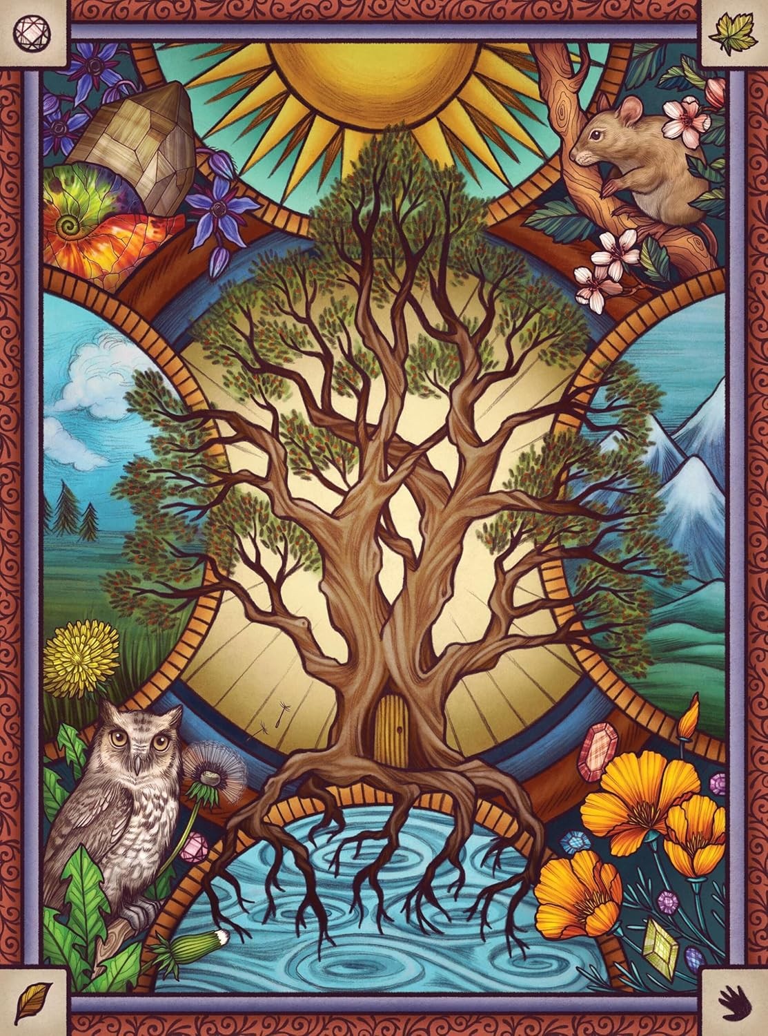 Wild Wisdom Collection A Three-Book Set; Includes 108 Oracle Cards Hardcover New