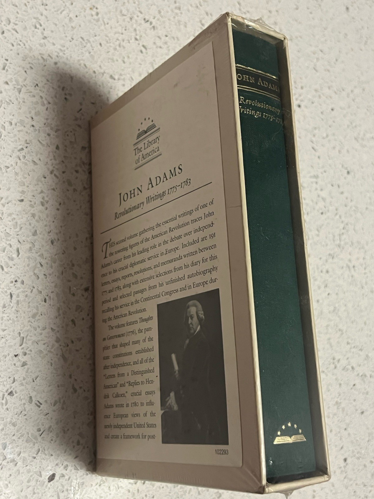 The Library of America: John Adams – Revolutionary Writings 1755-1775 HC Sealed
