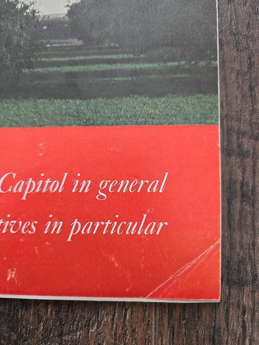 VTG The Capitol Symbol Of Freedom Book 120 Pages 10.5″ X 14″ Pictorial History