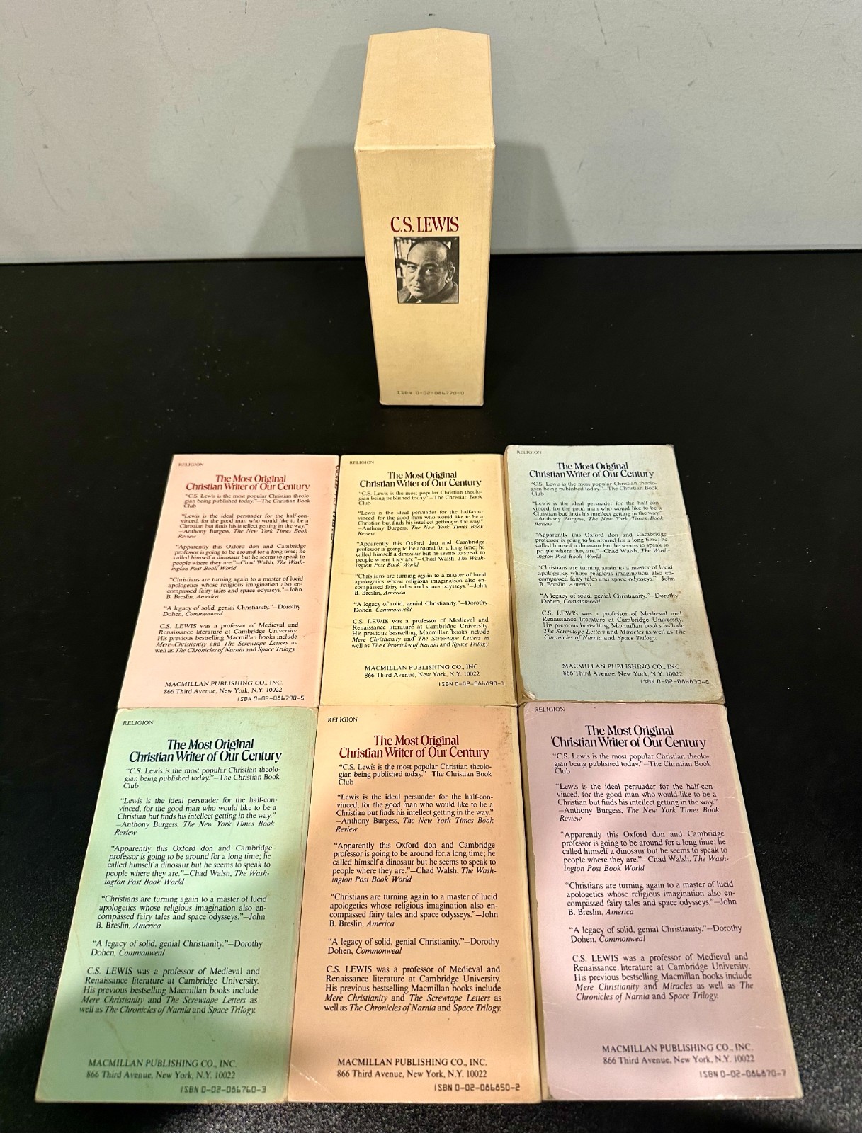 Six By Lewis – C.S. Lewis Six Spiritual Classics 6 Paperback Book Box Set
