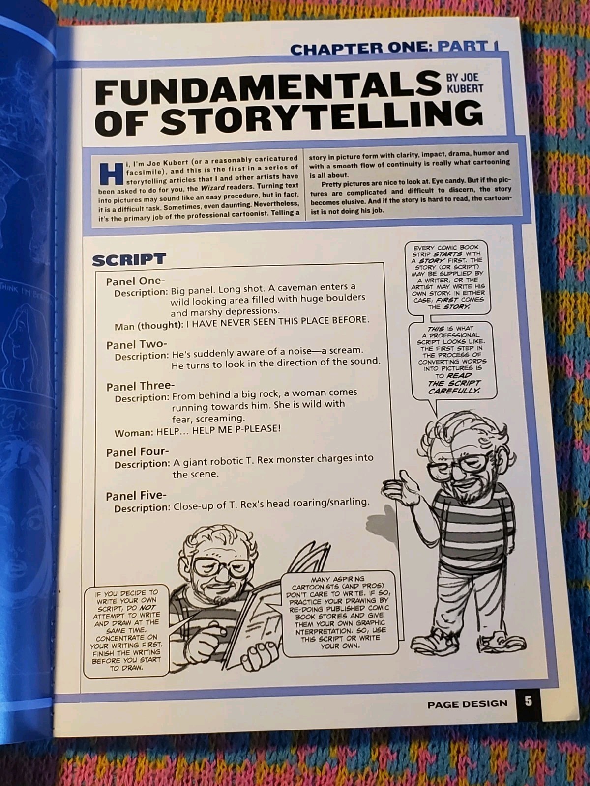 WIZARD How To Draw: Storytelling (The Best of Basic Training) Comics Design Book