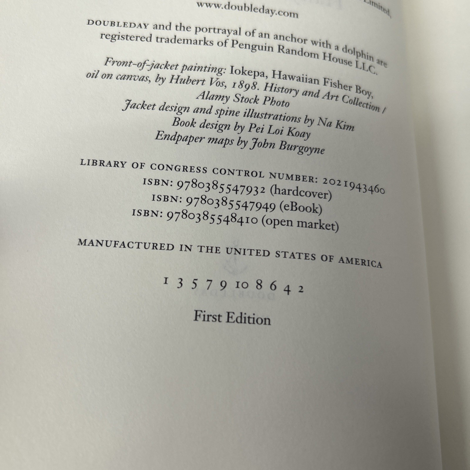 To Paradise By Hanya Yanagihara (SIGNED) – 1st Edition Hardback 2022 – VG