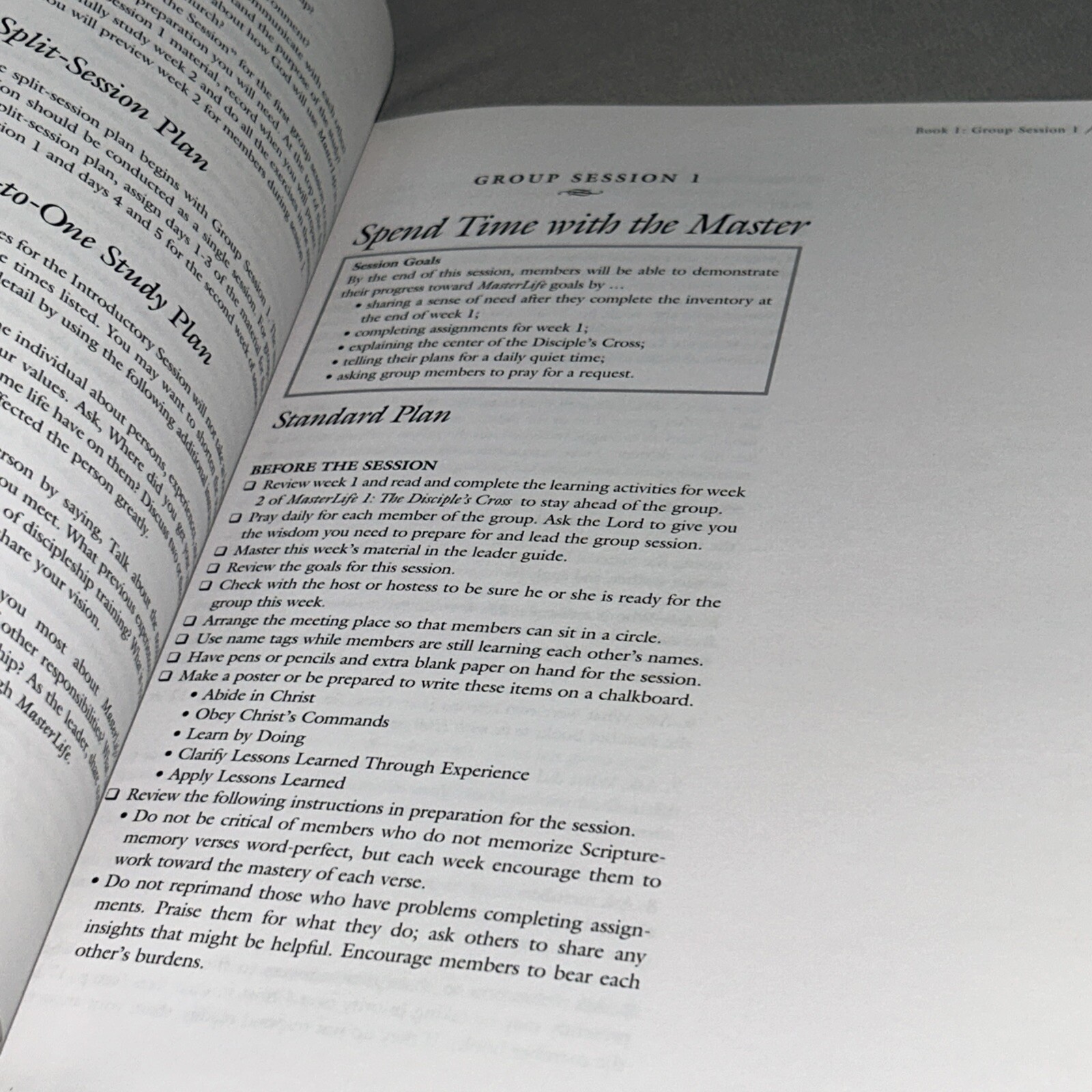 MasterLife – Leader Guide: A Biblical Process for Growing Disciples by Willis