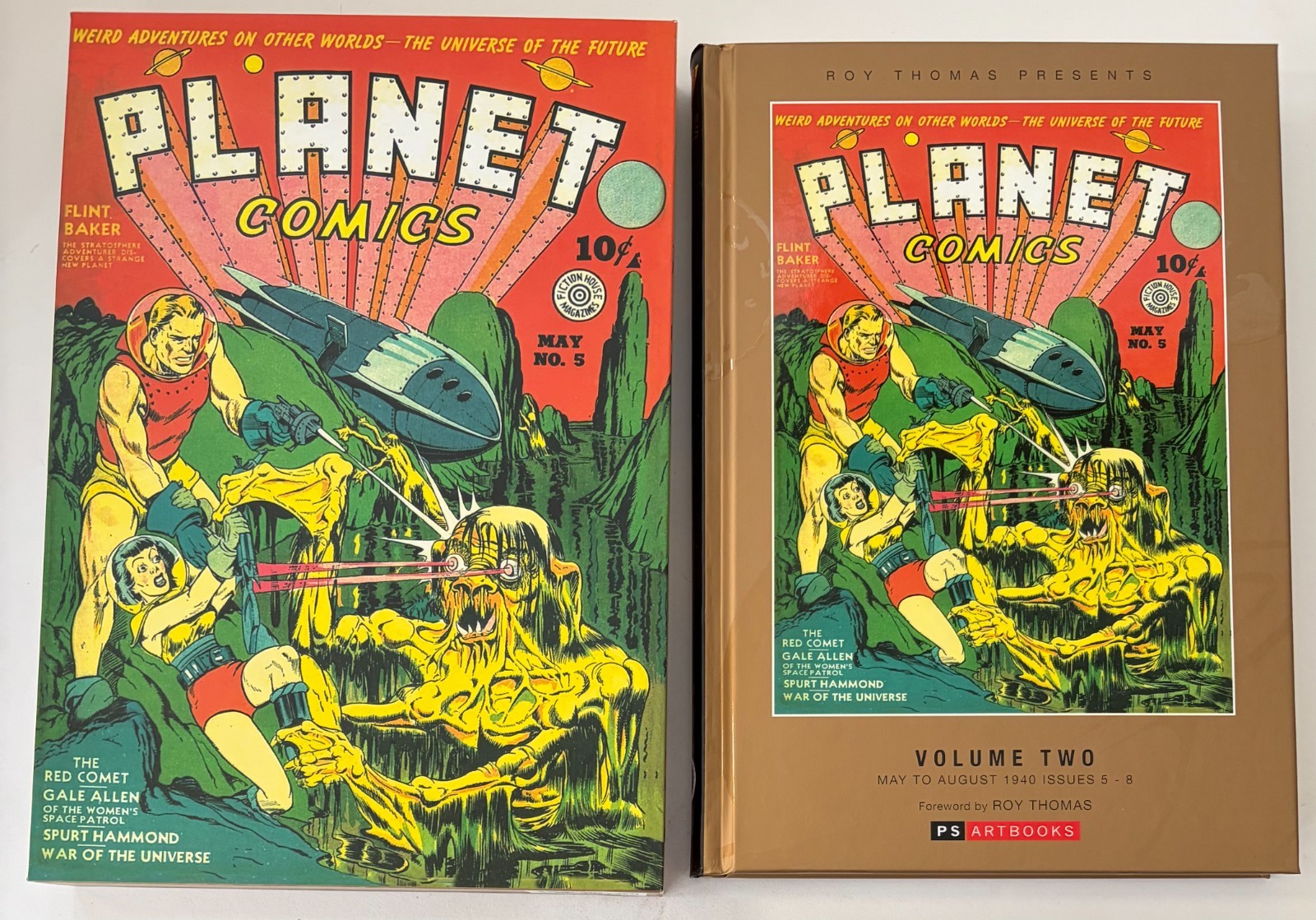 Planet Comics Volume 2 – Roy Thomas – First Edition + Slipcase PS Artbooks, 2013