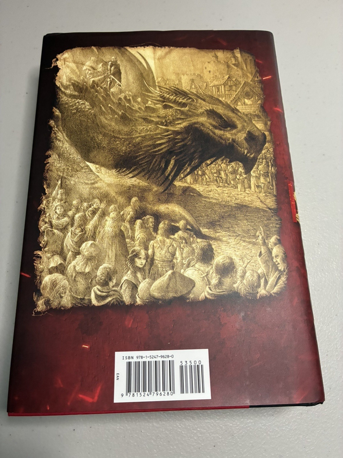 George R.R. Martin RR hardcover Book Fire & Blood 2018 1st Edition DJ Excellent