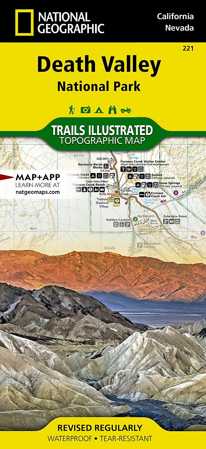 Death Valley National Park Map (National Geographic Trails Illustrated Map,…