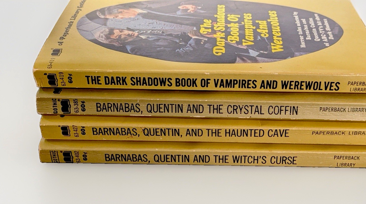 Vintage DARK SHADOWS SERIES PAPERBACK BOOKS Lot Of 10 Gothic Horror Marilyn Ross