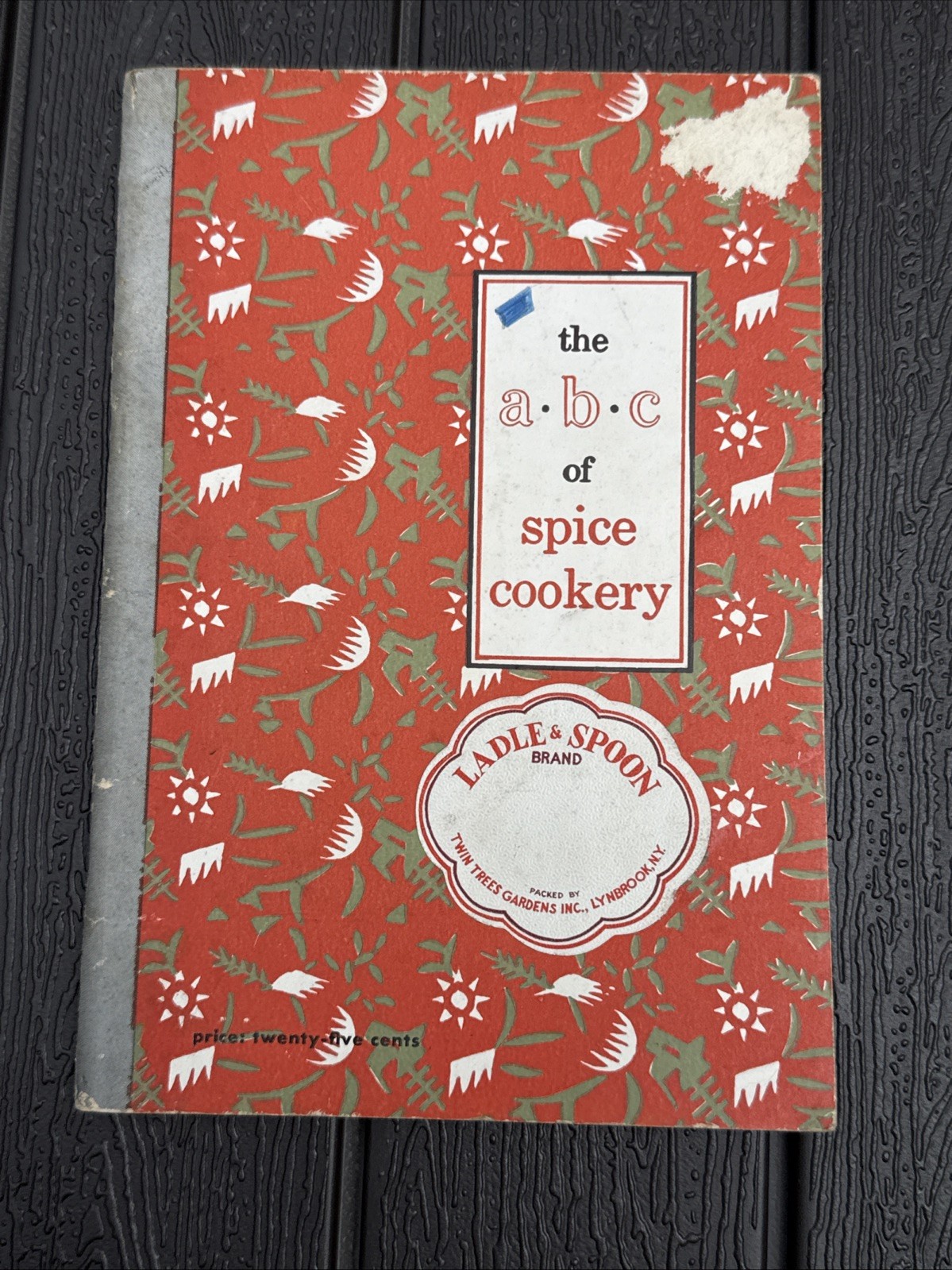 1950 The ABC of Spice Cookery Betty Lane Recipe Cookbook Paperback Spices Rare