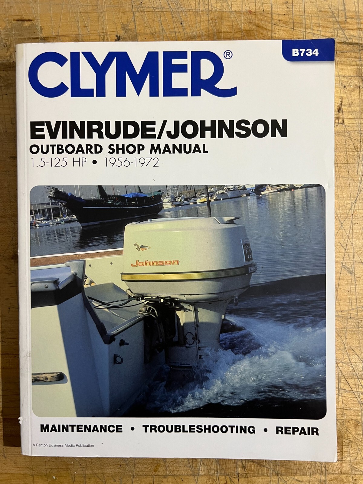 Clymer Evinrude Johnson 1. 5 125hp Outb 56-72 : Outboard Shop Manua by Haynes…