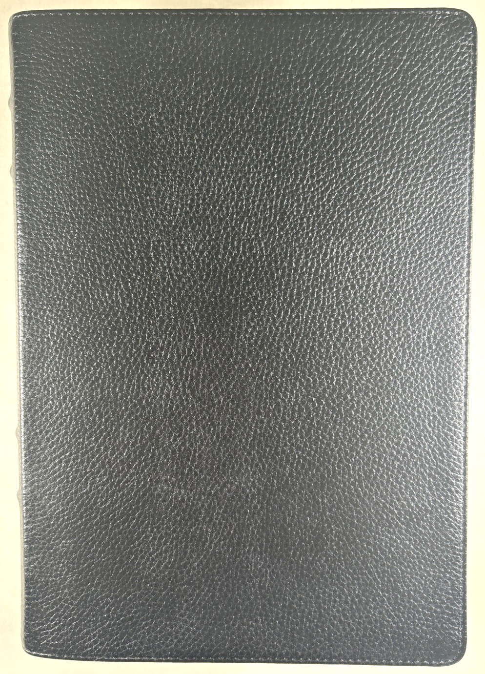 KJV Study Bible Black Genuine Leather Full Color Edition Indexed King James VG