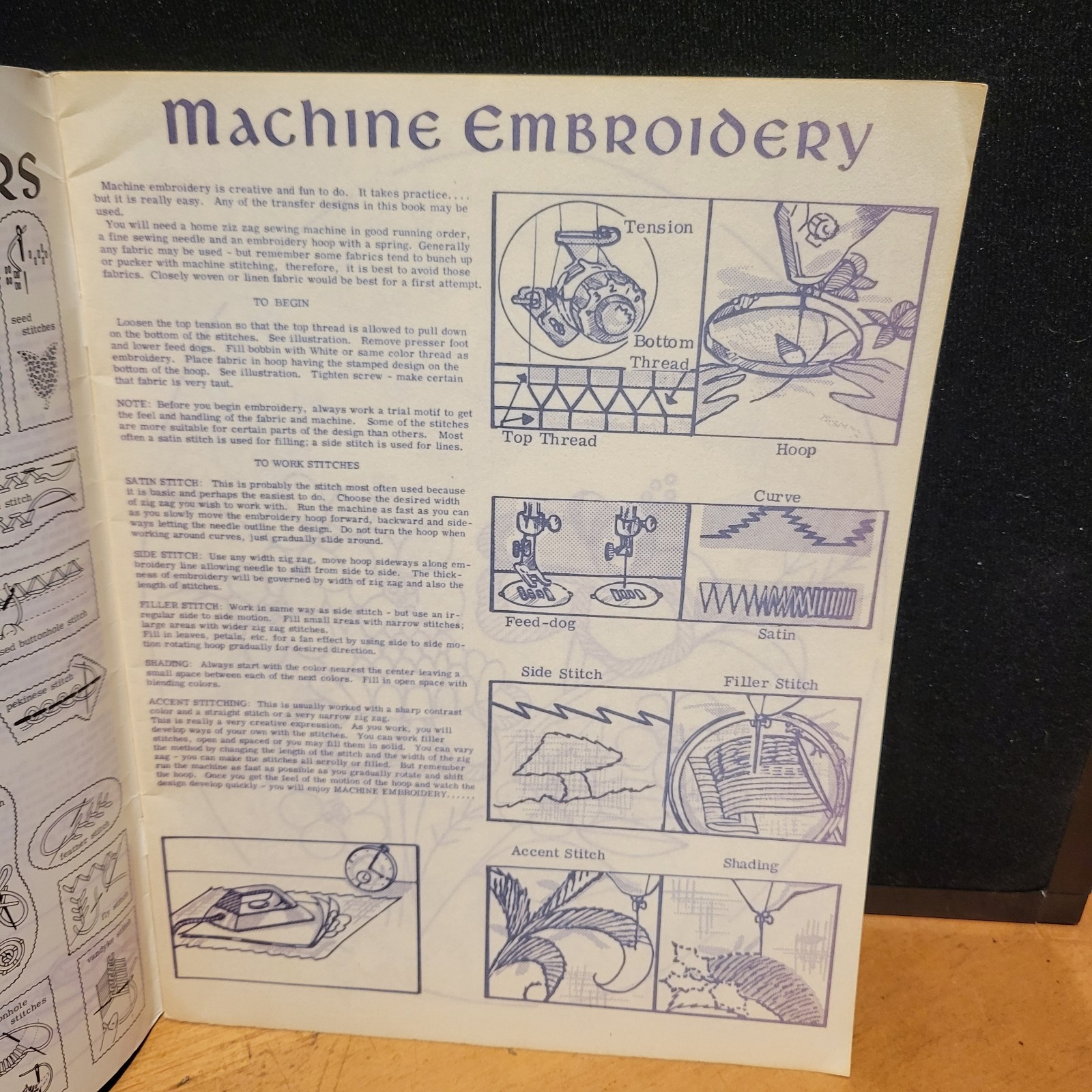 QUICK ‚N‘ EASY IRON ON TRANSFERS 1977 EMBROIDERY GRAPHIC ENTERPRISE MAGAZINE